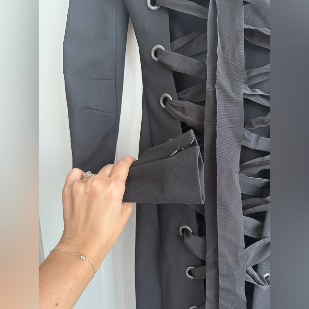 BALENCIAGA Backless Dress Sz 34 (XS) - Picture 10 of 17